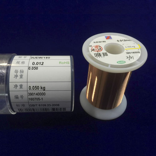 Filo elettrico smaltato - UEW/180 - BAIYIN YIZHI CHANGTONG SUPER MICRO-WIRE COMPANY - in rame / in poliuretano / rotondo
