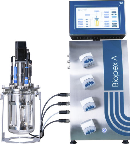 Bioreattore / fermentatore con agitazione meccanica (STR) - Biopex A - Unopex - per batch / fed-batch / in continuo