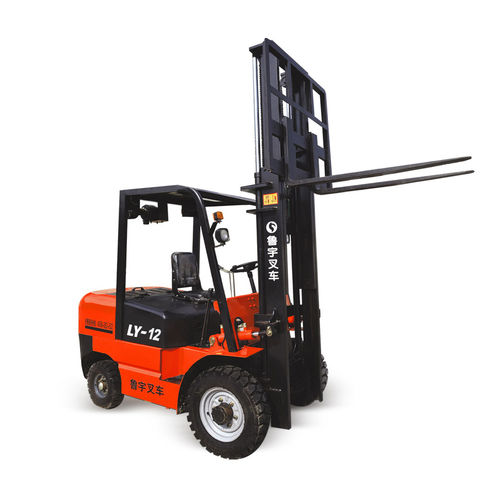 Carrello elevatore elettrico - LY-12 - Shandong Luyu Heavy Industry Machinery Co., Ltd. - con conducente seduto / compatto