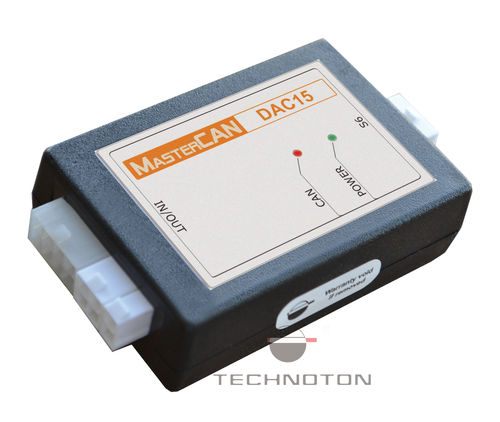 Comando modulare per il trasporto - MasterCAN DAC15 - TECHNOTON