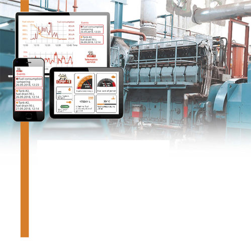 Sistema di monitoraggio del consumo di carburante - TECHNOTON - di misura / senza fili / digitale