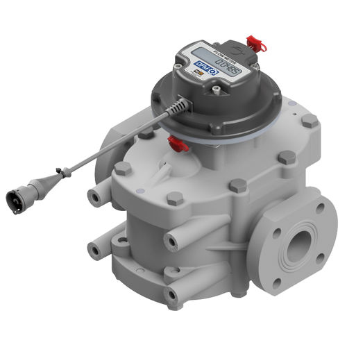 Misuratore di portata a pignoni ovali - DFM Industrial 25 - TECHNOTON - per olio / per carburante / per liquidi ad alta viscosità