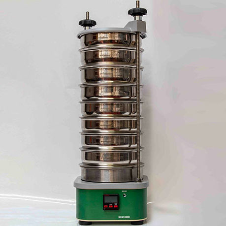 Setacciatore analitico per setacciatura a secco - GEM 200 series - Glenammer - per setacciatura ad umido / ad elettromagnete / digitale