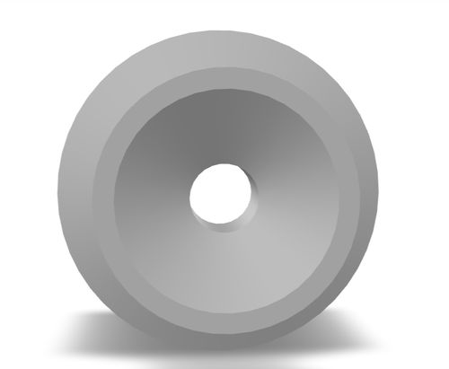 Ventosa arrotondata - 10.005.131.01 - Morali GmbH - in silicone / in poliuretano / in NBR