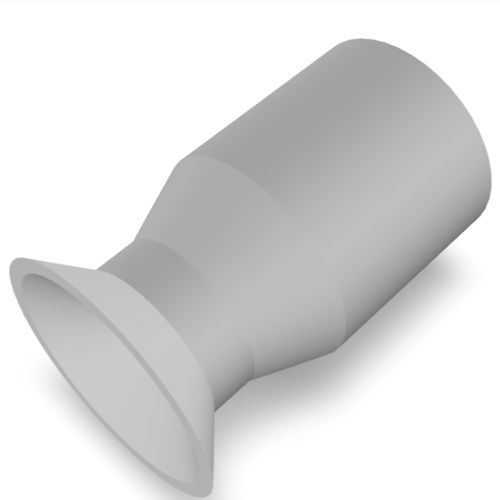 Ventosa piatta - 10.008.611.02 - Morali GmbH - in silicone