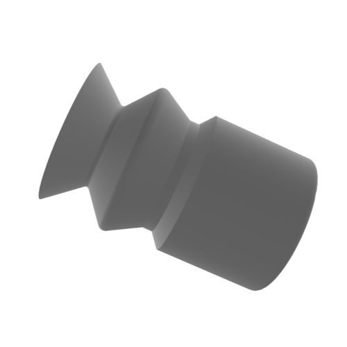 Ventosa a soffietto - 210.010.036.01 - Morali GmbH - in silicone / in NBR / in silicone