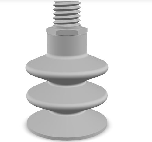 Ventosa a soffietto - 222.040.005.01 - Morali GmbH - in silicone / in EPDM / in NBR