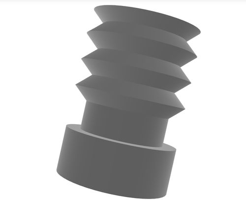 Ventosa a soffietto - 240.010.011.02 - Morali GmbH - in silicone / in silicone