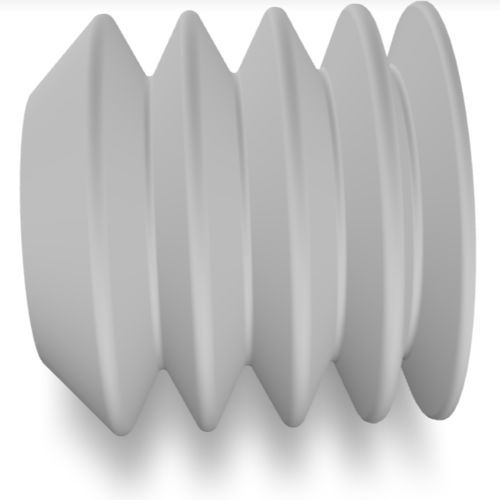 Ventosa a soffietto - 240.040.022.02 - Morali GmbH - in silicone