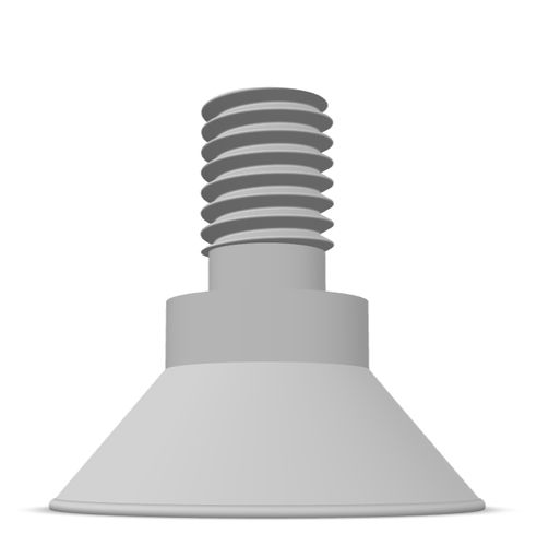 Ventosa arrotondata - 14.025.037.01 - Morali GmbH - in silicone / in NBR