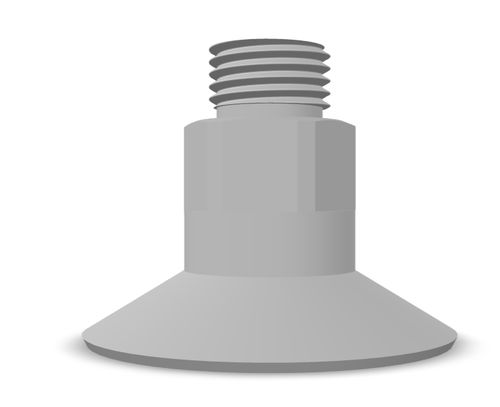 Ventosa arrotondata - 14.040.045.01 - Morali GmbH - in silicone / in poliuretano / in NBR