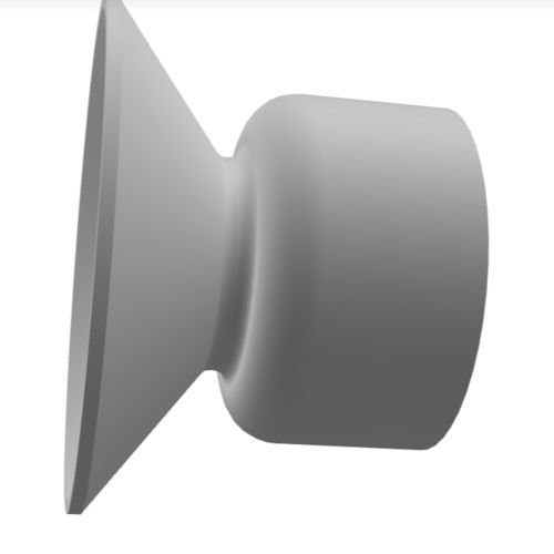 Ventosa piatta - 10.020.015.01 - Morali GmbH - in silicone / in NBR