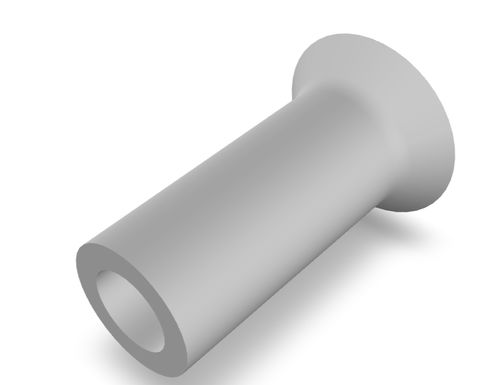 Ventosa piatta - 10.020.100.02 - Morali GmbH - in silicone