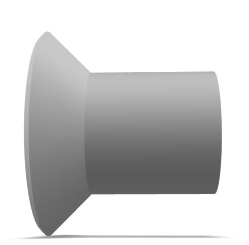 Ventosa piatta - 10.020.176.02 - Morali GmbH - in silicone