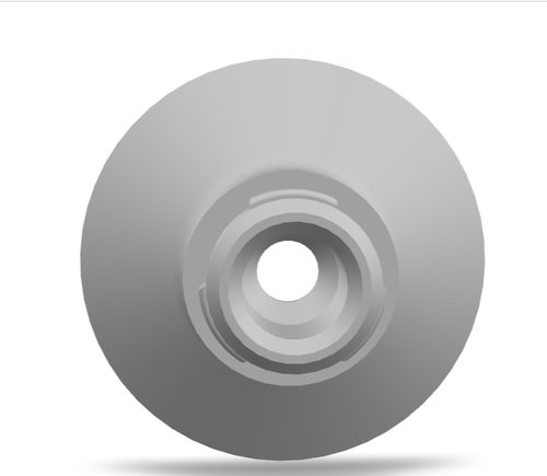 Ventosa piatta - 10.028.616.02 - Morali GmbH - in silicone