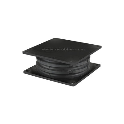 Supporto antivibrazione quadrato - SWA series - ZHONG XIANG RUBBER PRODUCTS CO LTD - in gomma / per macchine / per attrezzature pesanti