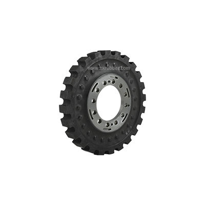 Supporto antivibrazione cilindrico - LZQ series - ZHONG XIANG RUBBER PRODUCTS CO LTD - in gomma / per macchina da cantiere / filettato