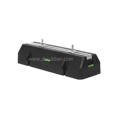 Supporto antivibrazione rettangolare - DJ series - ZHONG XIANG RUBBER PRODUCTS CO LTD - galvanizzato / per aria condizionata / filettato