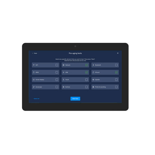 Software per test - Demo APK - Glory Star Group  - di regolazione / RFID