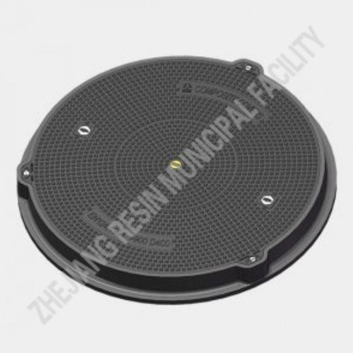 Tombino composito rinforzato con fibra di vetro - D400 - Zhejiang Resin Municipal Facility Co.,Ltd - tondo