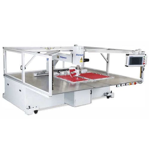 Macchina da cucire punto annodato - RPAS-L-R-1-1200×800-A-FD5-HR2.6 - Tianjin Richpeace AI Co., Limited - a due aghi / a 2 fili / per automobile