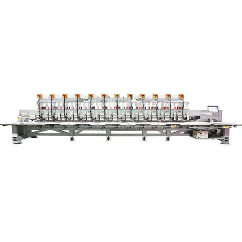 Macchina da ricamo multitesta - RPCE-NM-FE+CT series - Tianjin Richpeace AI Co., Limited - con 9 aghi / ad alta velocità / piatta