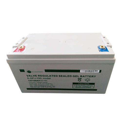 Batteria piombo gel acido - 6 GFJ 120 - Eco Green Energy - 12 V / solare / IEC