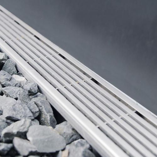 Canaletta in acciaio inossidabile - Balcony-Line CS - Blanke Systems - in acciaio galvanizzato / a fessura