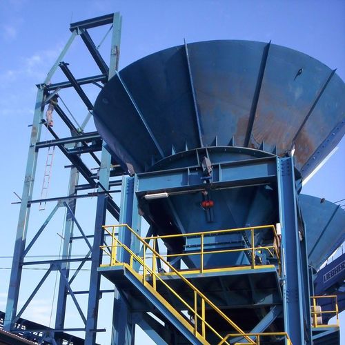 Tramoggia di alimentazione - AE-MSS - A.E. ENGINEERS - di stoccaggio / con fondo apribile / di ricezione