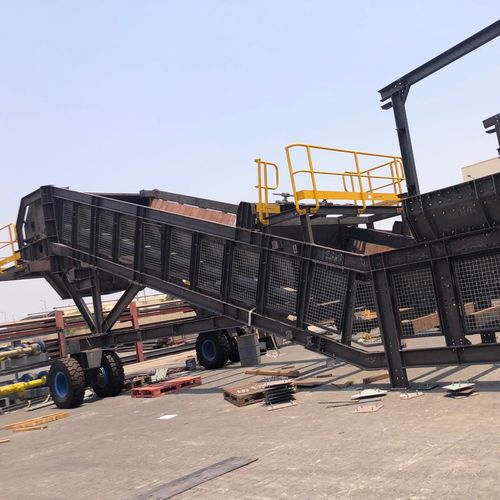 Trasportatore a nastro - AE-ME-MOBIE LOADER - A.E. ENGINEERS - a catena / orizzontale / inclinato