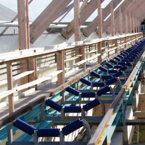 Trasportatore a nastro - AE-CV-TROUGHED - A.E. ENGINEERS - orizzontale / inclinato / curvo