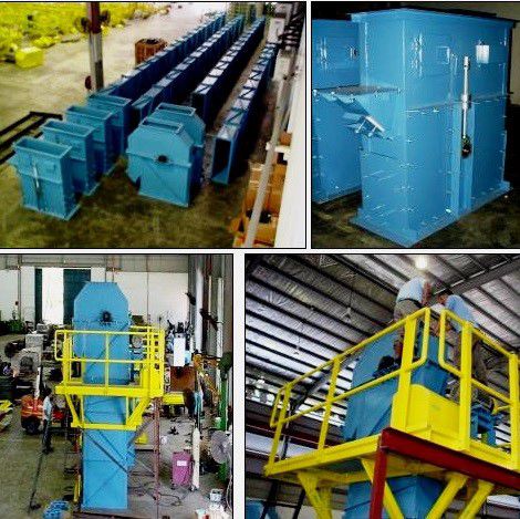Elevatore a tazze per l'industria agroalimentare - AE-CV-BUCKET ELEVATOR - A.E. ENGINEERS - per prodotti sfusi / per movimentazione / per prodotti chimici