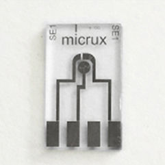 Elettrodo elettrochimico singolo - ED-SE1 series - Micrux Fluidic - a film sottile / con filo di platino / in titanio