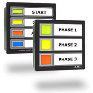 Indicatore di stato - PAN35 & PAN45 series - AMI - LED / ad incasso / compatto