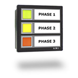 Indicatore di stato - PAN35-05-13 - AMI - con display LED / ad incasso / installazione facile