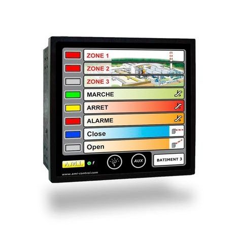 Display informativo LED - J1850 - AMI - a colori / per informazioni / ad alta luminosità