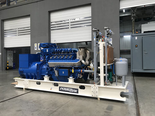Gruppo elettrogeno diesel - TGE series - PowerLink - a gas / trifase / monofase