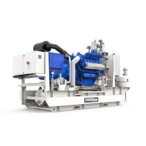 Gruppo elettrogeno a gas naturale - CG series - PowerLink - a biogas / trifase / monofase