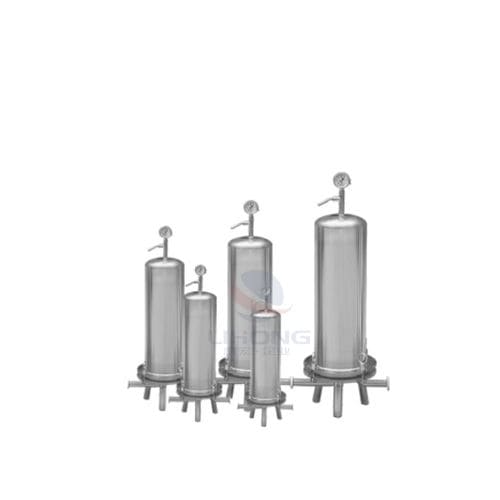 Unità di filtrazione a cartuccia - Microporous Membrane - Wenzhou Lihong Machinery TECHNOLOGY Co., LTD - per succo di frutta / per aceto / per l'industria delle bevande