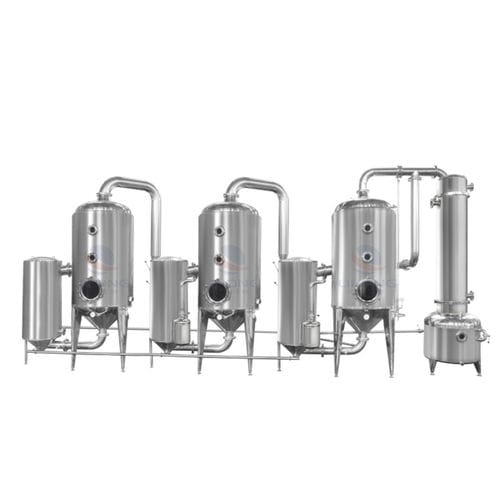 Concentratore a effetto multiplo - SJN series - Wenzhou Lihong Machinery TECHNOLOGY Co., LTD - sottovuoto / per l'industria agroalimentare / per l'industria farmaceutica