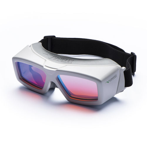 Occhiali di protezione a maschera laser - 559 - UNIVET - in vetro / in policarbonato / in gomma