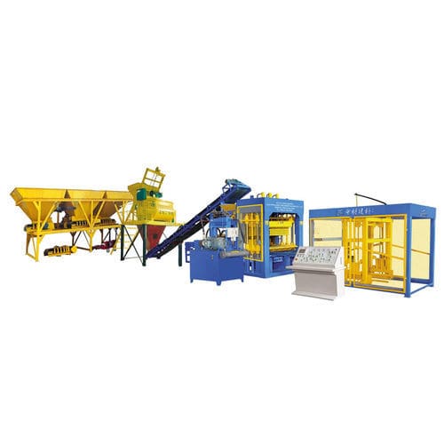 Blocchiera per manufatti in calcestruzzo - QTY12-15 - ZCJK Intelligent Machinery Wuhan Co. Ltd - automatica / stazionaria