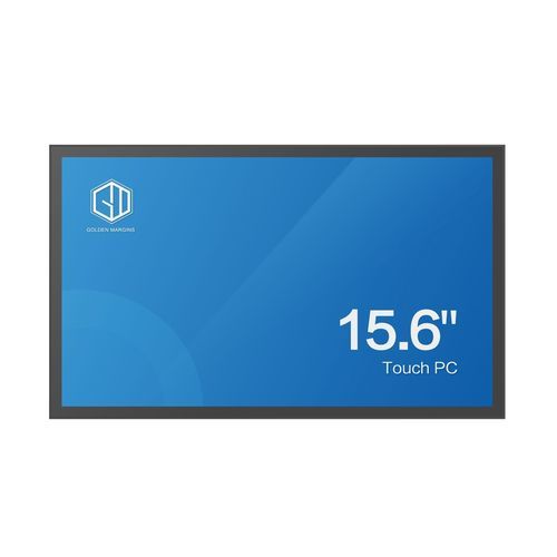 Panel PC di LCD - GM156WINTM - Shenzhen Golden Margins Co., Ltd.  - con retroilluminazione a LED / con touchs creen capacitivo PCAP / con touch screen multitouch