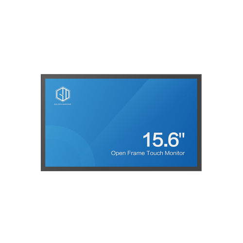 Monitor in alluminio - GY156OPTM - Shenzhen Golden Margins Co., Ltd.  - LCD / a tecnologia capacitiva proiettata / con touch screen multitouch