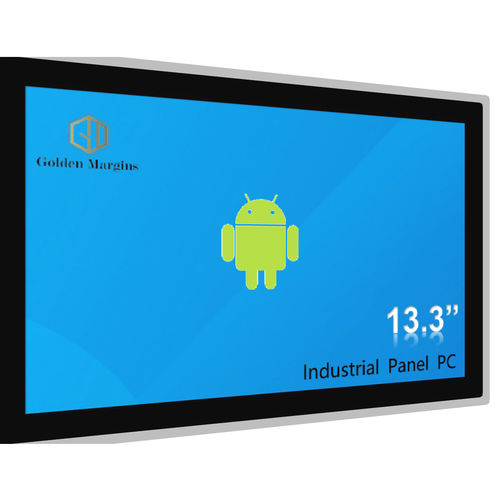 Panel PC con touch screen multitouch - GY133ANDTM - Shenzhen Golden Margins Co., Ltd.  - TFT LCD / con touchs creen capacitivo PCAP / 13.3"