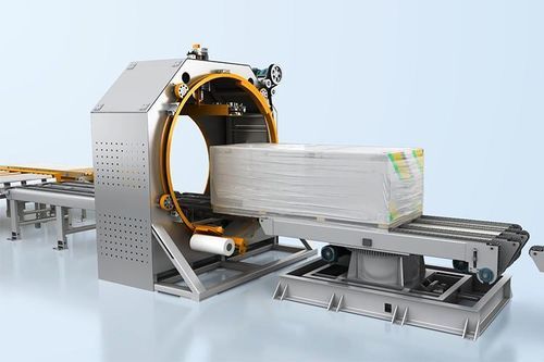 Avvolgitrice fasciapallet orbitale - QS1200  - Shandong Dyehome Intelligent Equipment Co.,Ltd - automatica / per prodotti lunghi / per pezzi lunghi e stretti