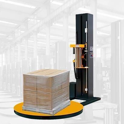 Avvolgitrice fasciapallet a tavola rotante - TP1650F-L - Shandong Dyehome Intelligent Equipment Co.,Ltd - automatica / per applicazioni industriali / per cartone