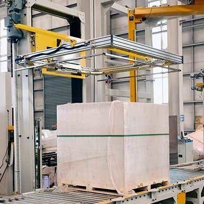 Reggiatrice completamente automatica - Shandong Dyehome Intelligent Equipment Co.,Ltd - 380 V trifase / per la logistica / per l'industria dell'imballaggio