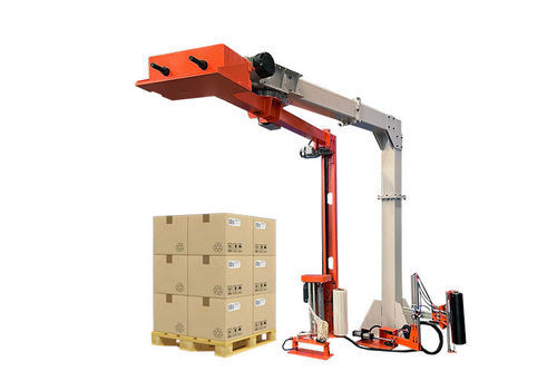 Avvolgitrice fasciapallet a braccio rotante - R1800FZ - Shandong Dyehome Intelligent Equipment Co.,Ltd - automatica / frenatura meccanica / per pellicola estensibile