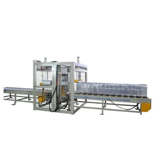 Avvolgitrice fasciapallet orizzontale - Shandong Dyehome Intelligent Equipment Co.,Ltd - automatica / per prodotto cilindrico / per supporto piatto